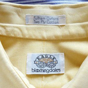 Eagle Shirtmakers Vintage Oxford Button Down Shirt, 15-32 - Mint